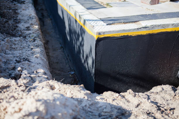 Residential Foundation Crack Repair installation at a Auburn, IN home by SJ Waterproofing Pros